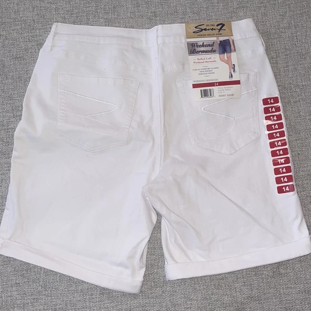 Brand New with Tag Seven7 Weekend Bermuda size 14 - Picture 4 of 5